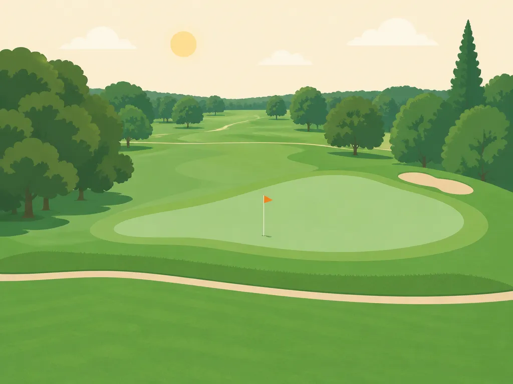 Illustration of Hiawatha Golf Club