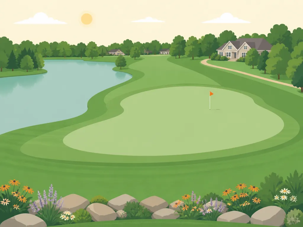 Illustration of Izatys Golf & Yacht Club (Black Brook)