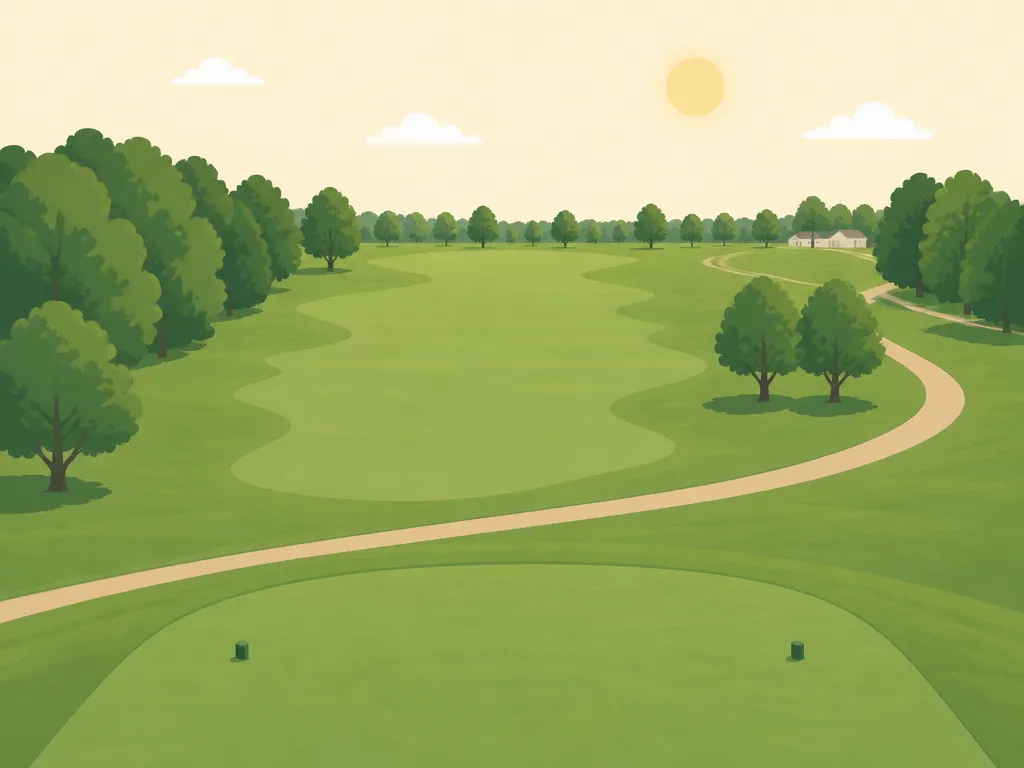 Illustration of Hiland Park Country Club