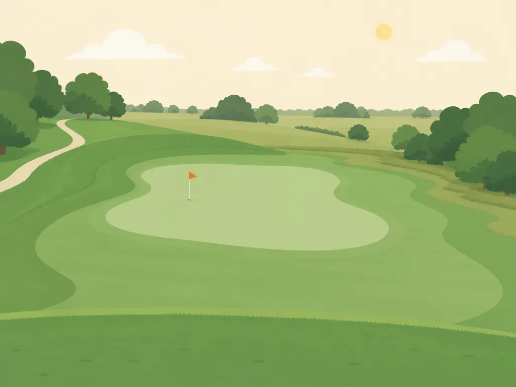 Illustration of Willow Run Golf Course
