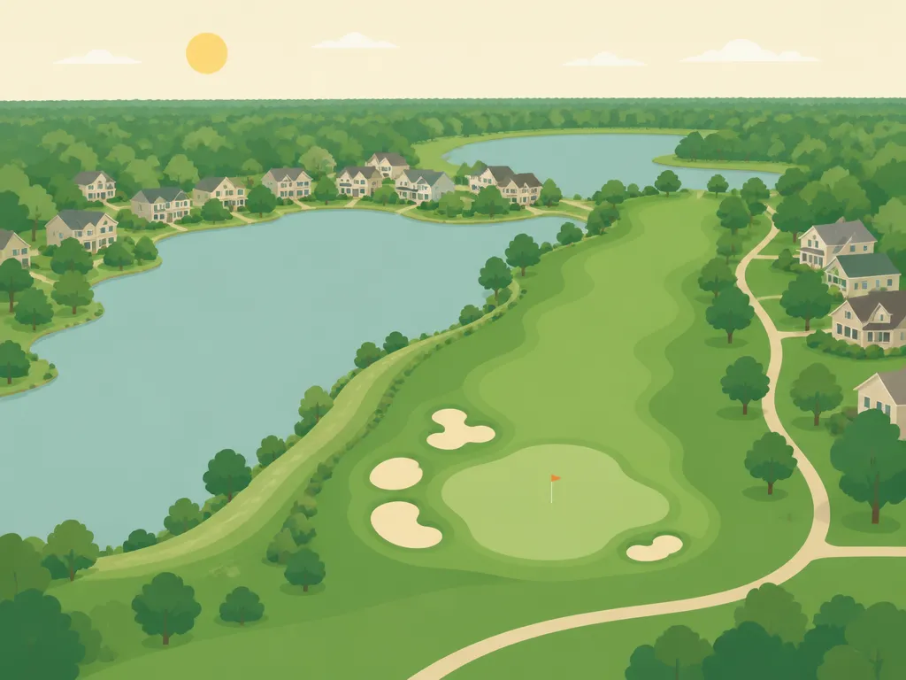 Illustration of Canebrake Golf Club