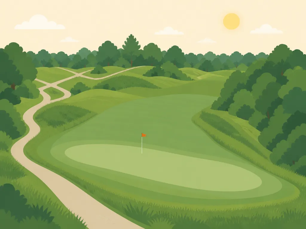 Illustration of Braemar Golf Course (Academy 9)