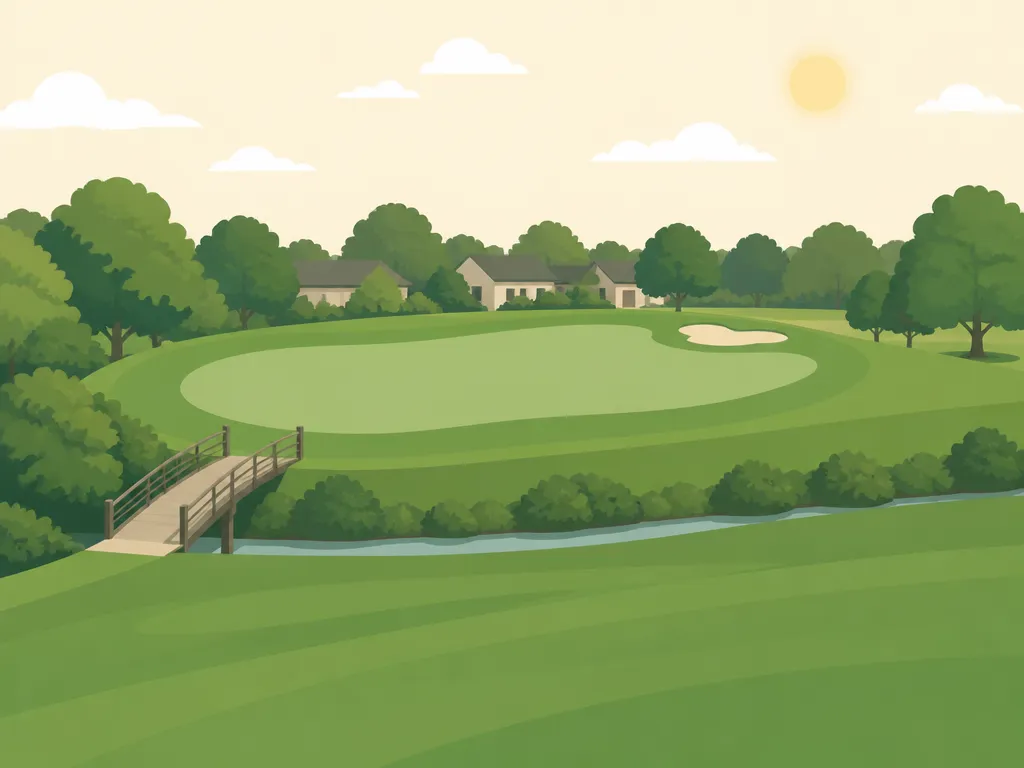Illustration of Haggin Oaks Golf Complex (Arcade Creek)