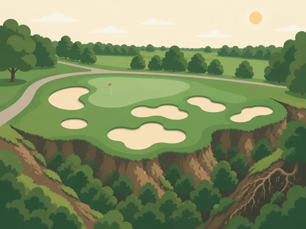 Illustration of Lost Rail Golf Club