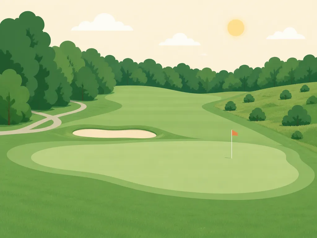 Illustration of Crown Hill Golf Club
