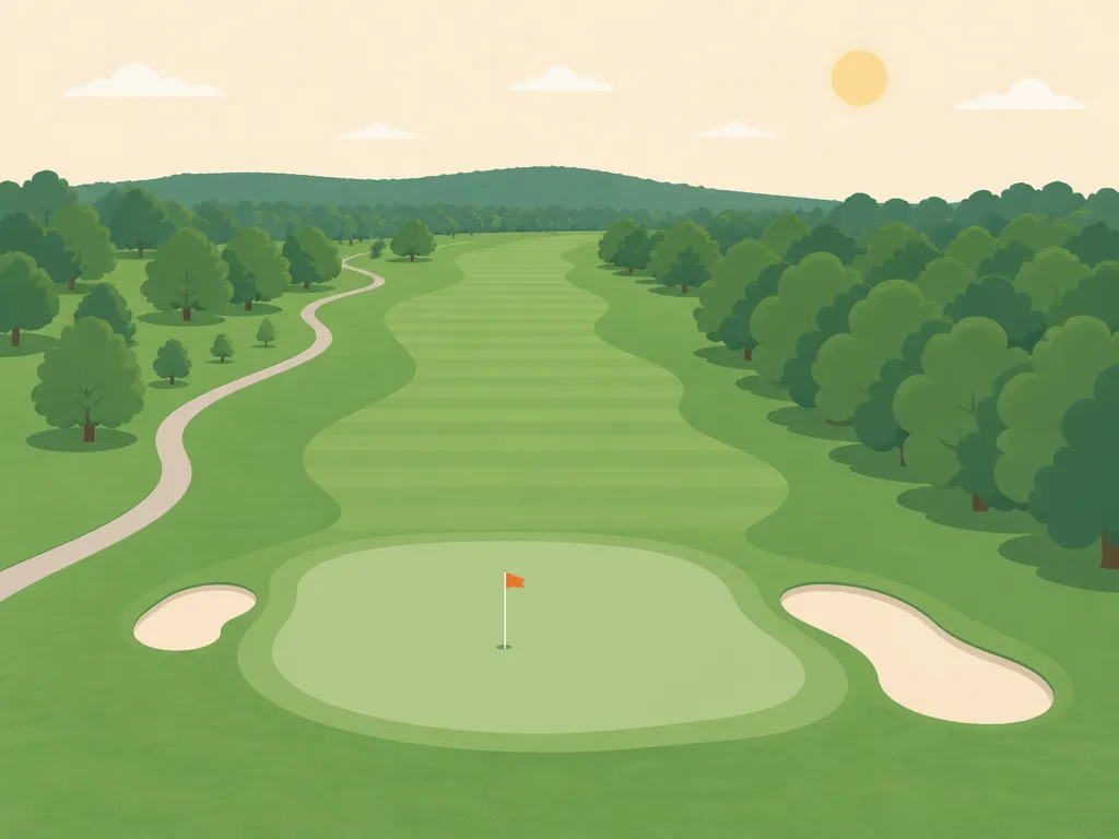 Illustration of The Lynx at River Bend Golf Club