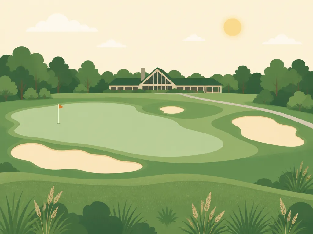 Illustration of Links at Green Caye Golf Course