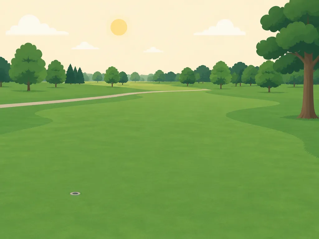 Illustration of Hillcrest Municipal Golf Course