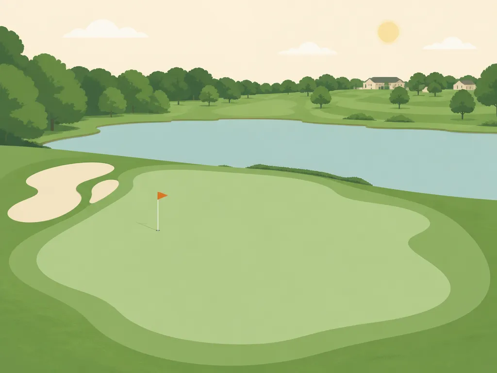 Illustration of Southmoore Golf Course