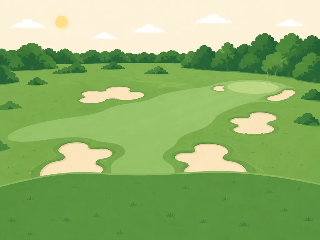 Illustration of Anthony Golf Course