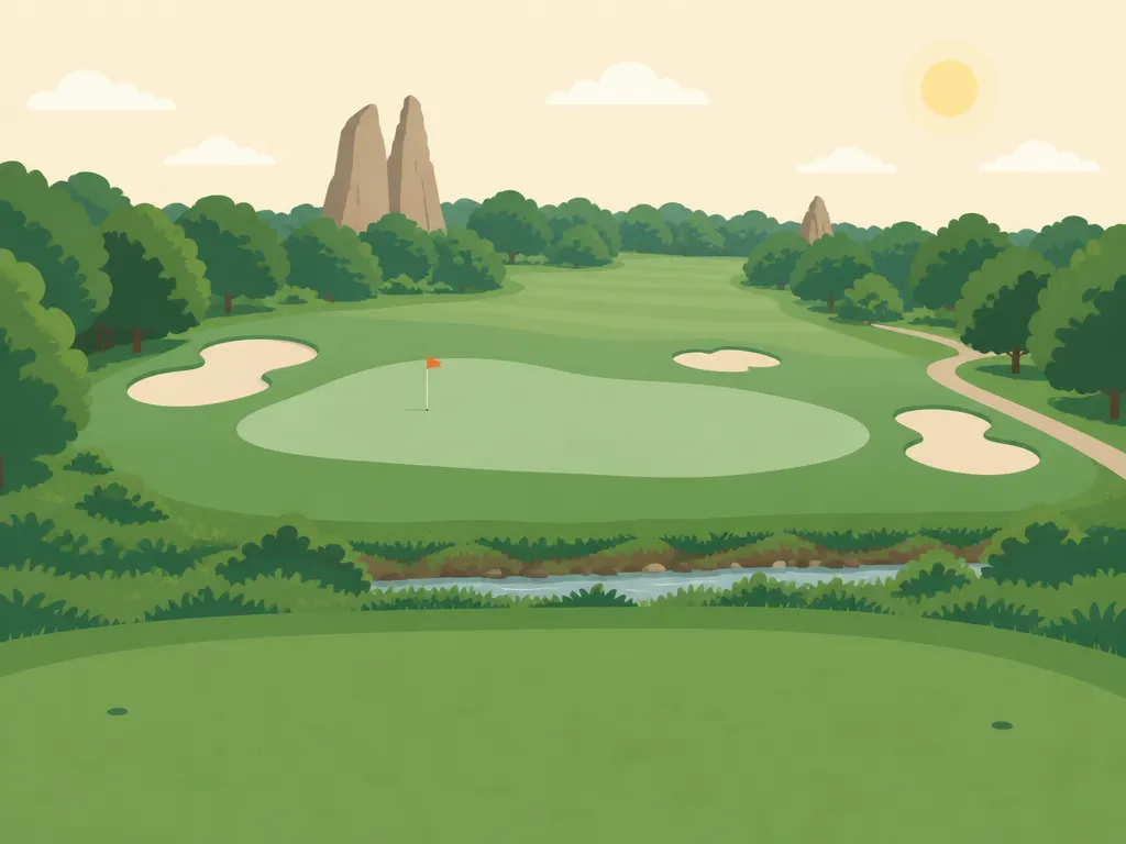 Illustration of Perry Park Country Club