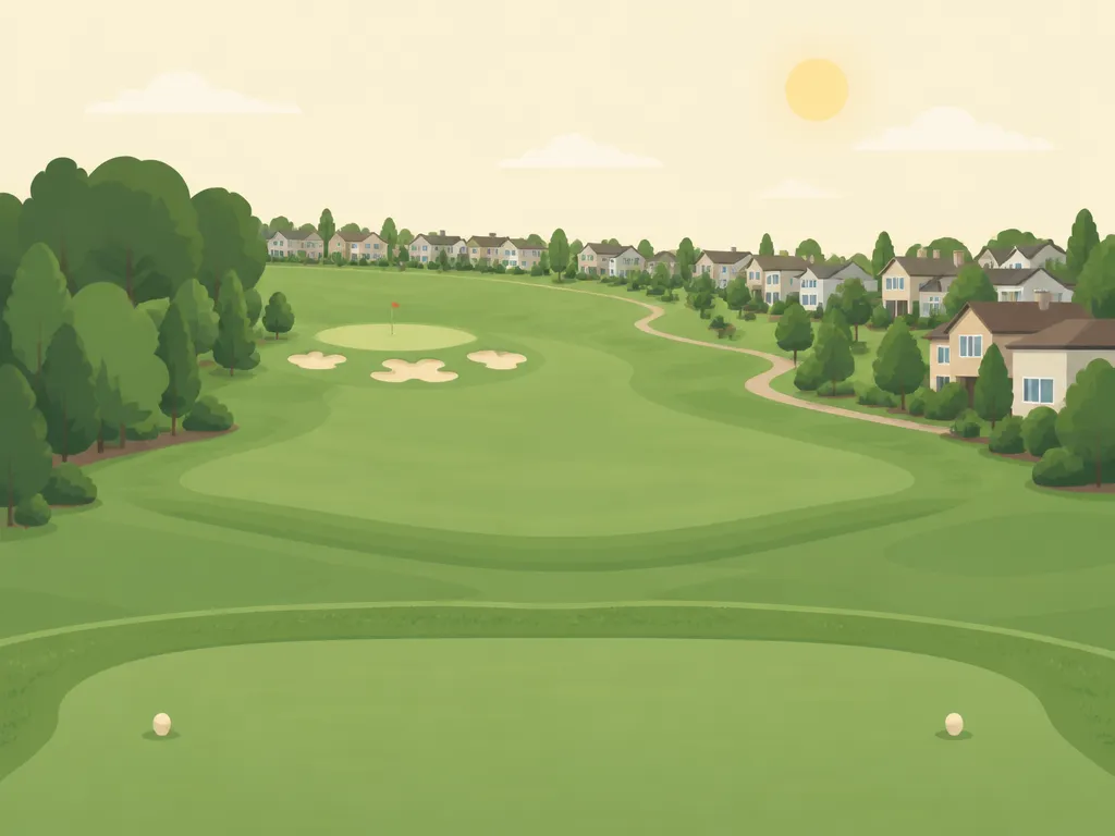 Illustration of Shadow Lakes Golf Club