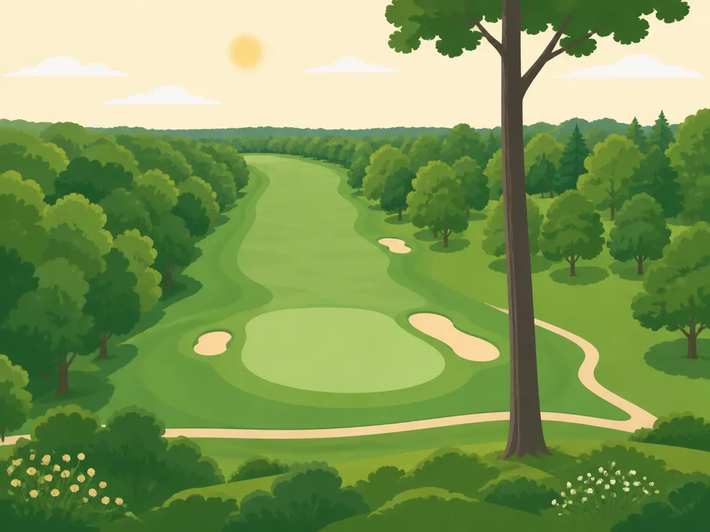 Illustration of Scarboro Golf & Country Club