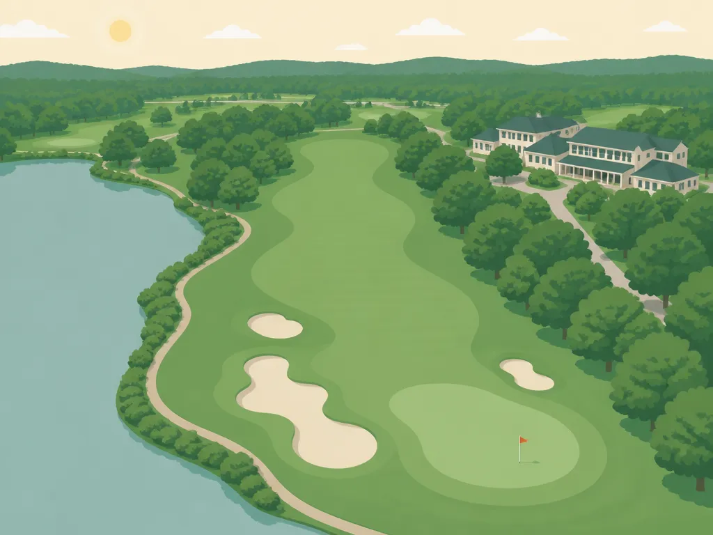 Illustration of Cattails at Meadow View Golf Course