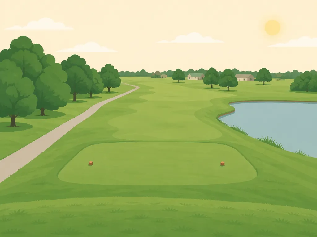 Illustration of Windy Hill Golf Club - Conneaut