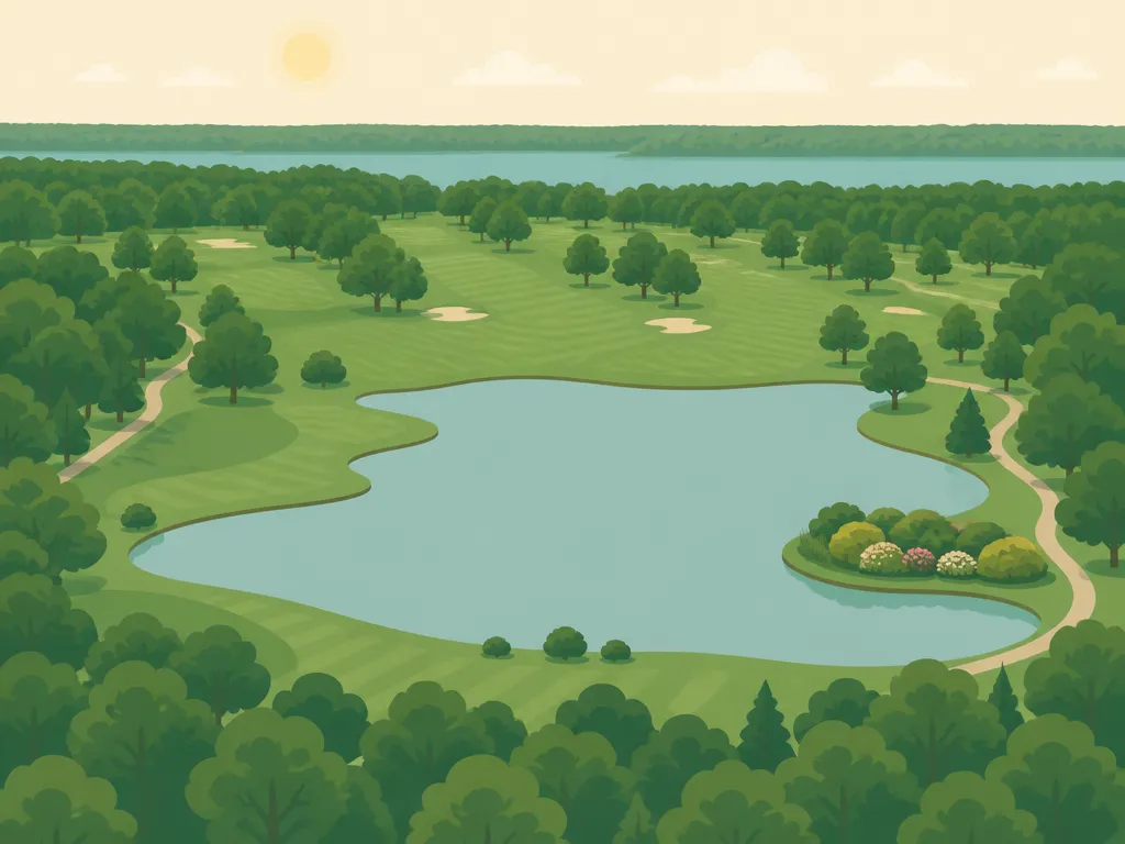 Illustration of Scenic Golf & Country Club