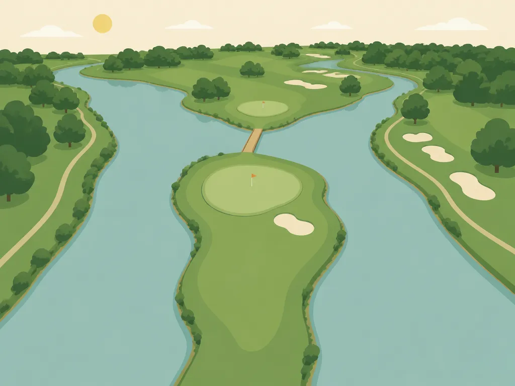 Illustration of Dunkerque Golf Club (Vauban)