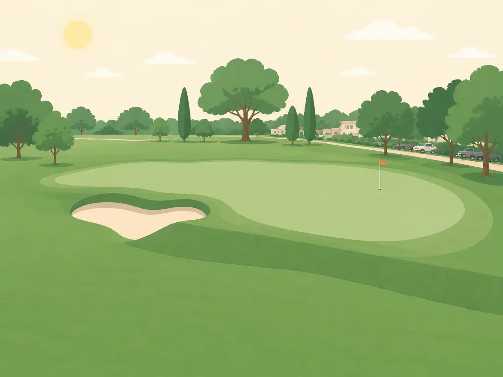 Illustration of Winter Park Golf Course