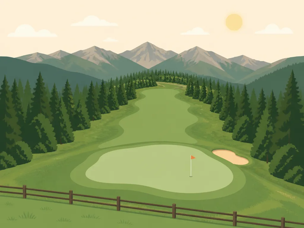 Illustration of The River Course at Keystone