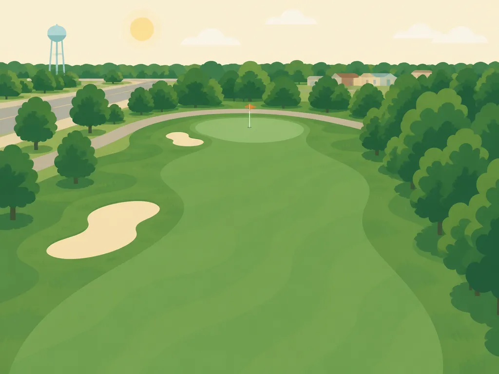 Illustration of Zollner Golf Course