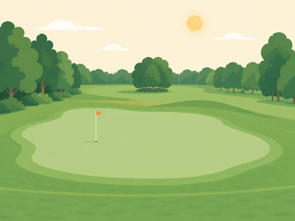 Illustration of Iyopawa Island Golf Course