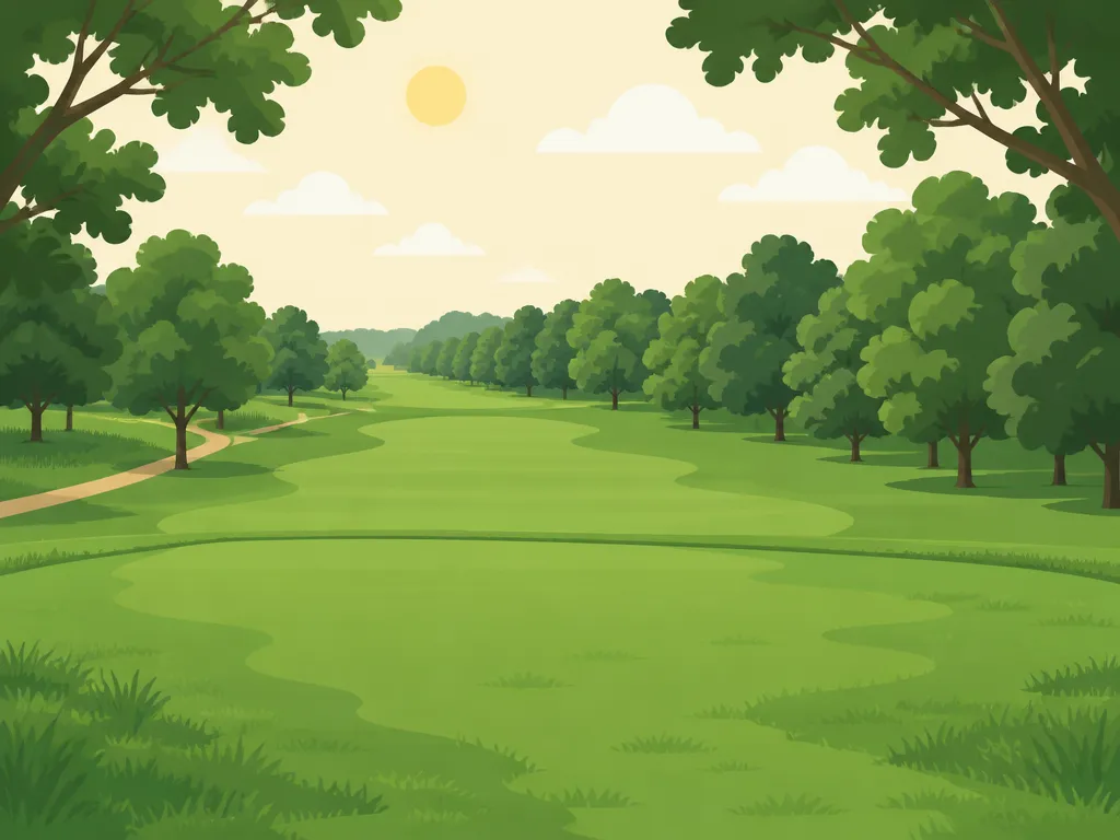Illustration of Rolling Greens Golf Course
