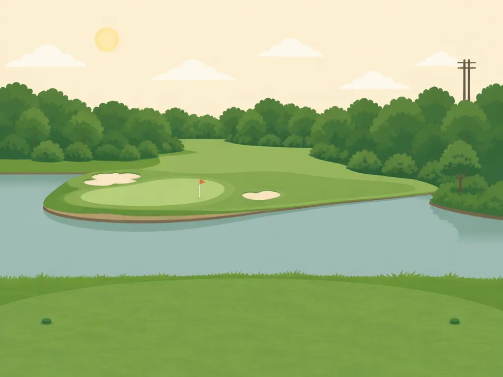 Illustration of Gator Lakes Golf Course