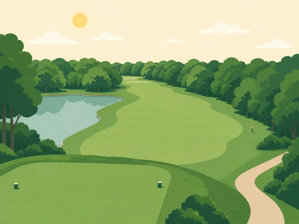 Illustration of Greenbriar Oceanaire Golf & Country Club