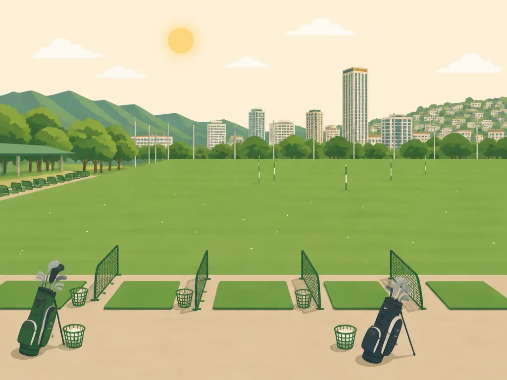 Illustration of Ala Wai Golf Course