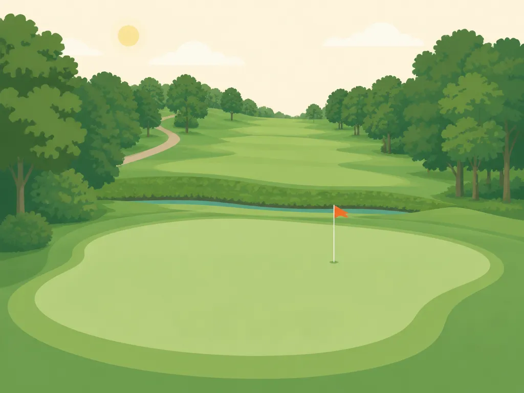 Illustration of Bentwater Golf Club
