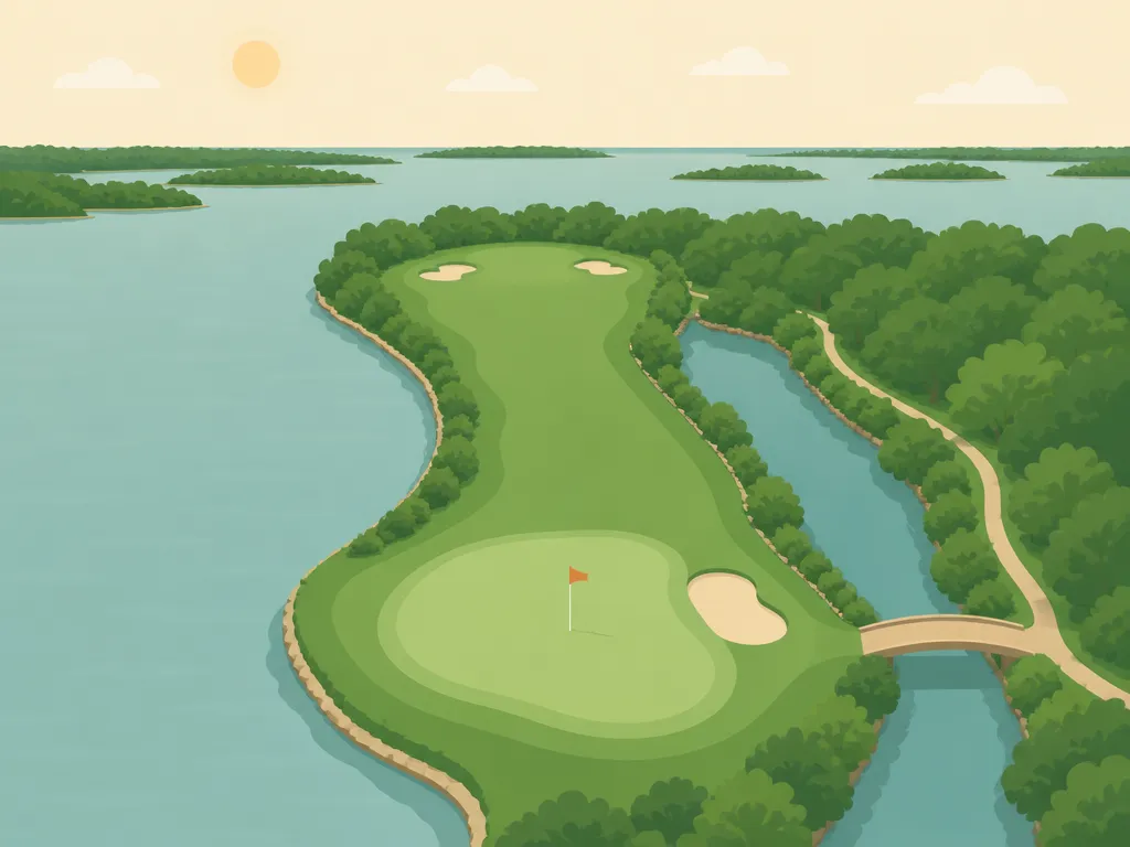 Illustration of Bonita Bay Club West (Bay Island)