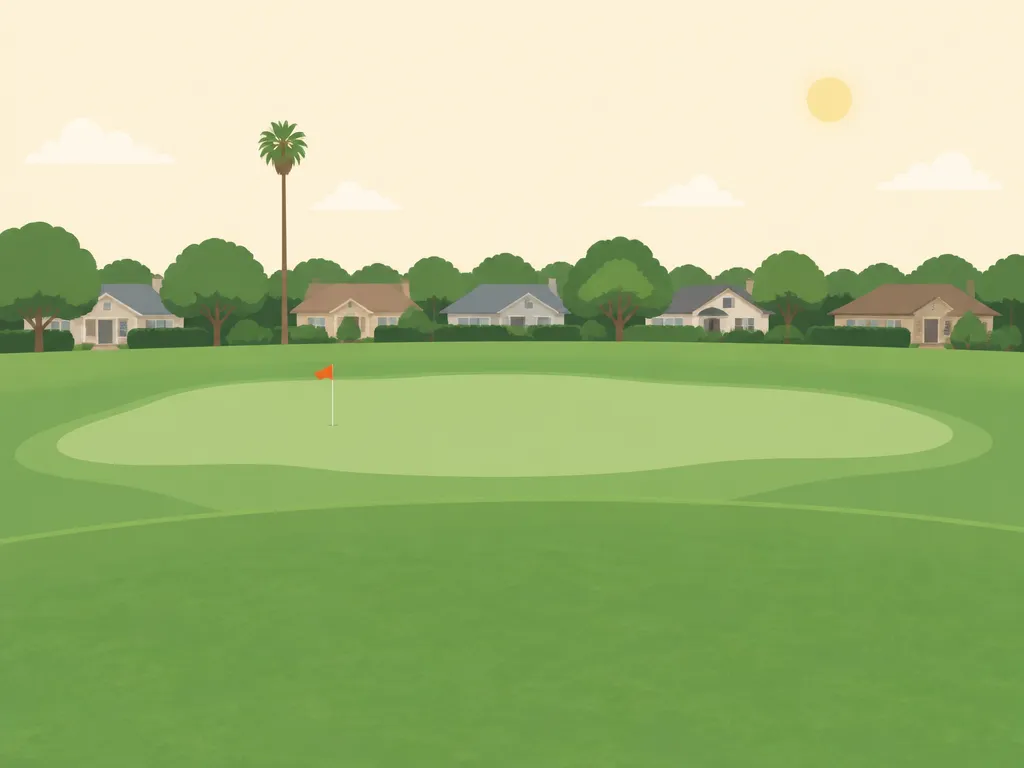 Illustration of Hillcrest Golf Club