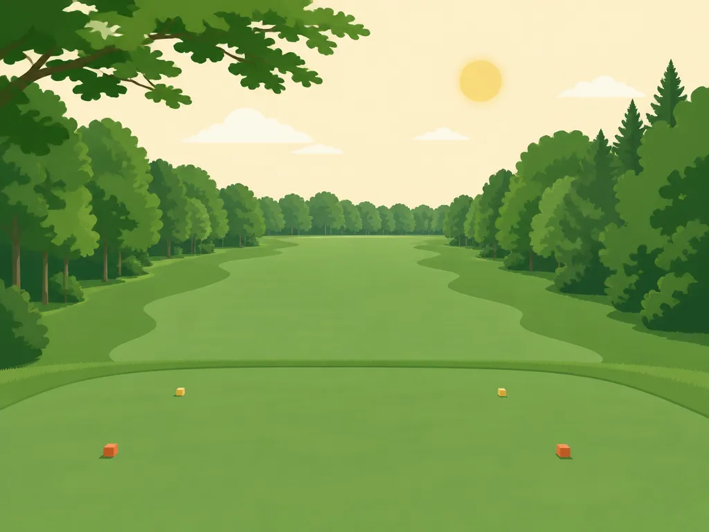 Illustration of Spider Lake Golf Resort