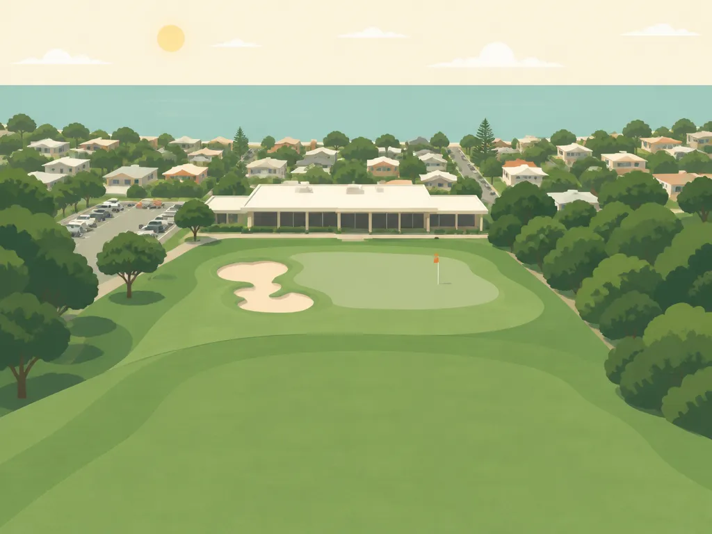 Illustration of Cronulla Golf
