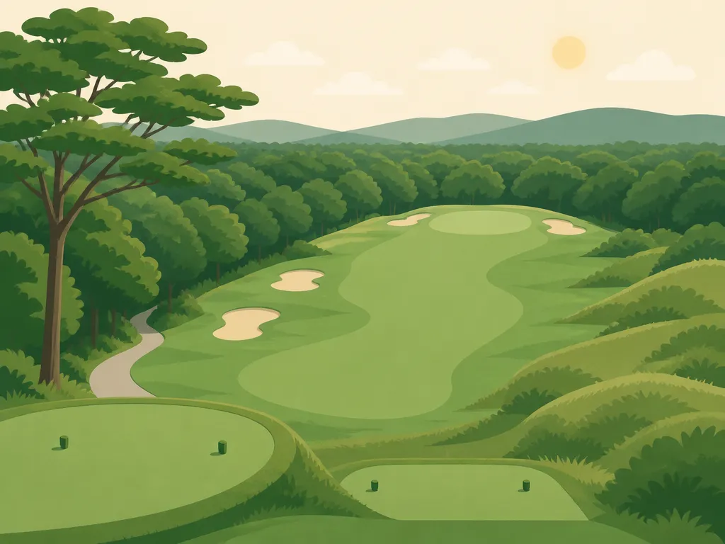 Illustration of Lake Winnipesaukee Golf Club