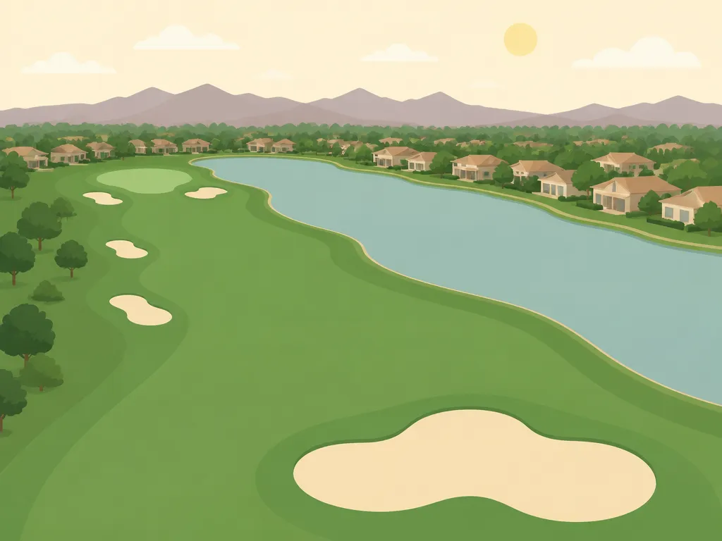 Illustration of Painted Mountain Golf Resort