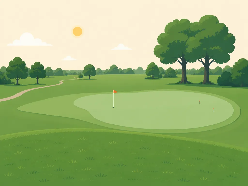 Illustration of Cedar Oak Lodge GC