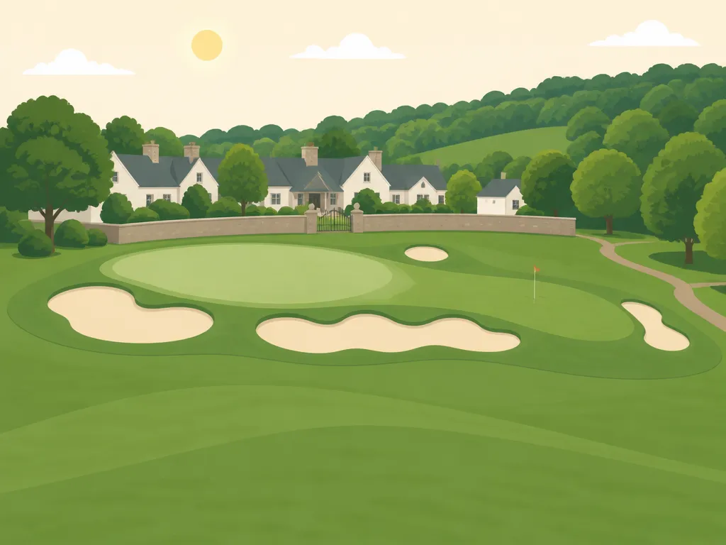 Illustration of Stonewall Country Club (Old Course)