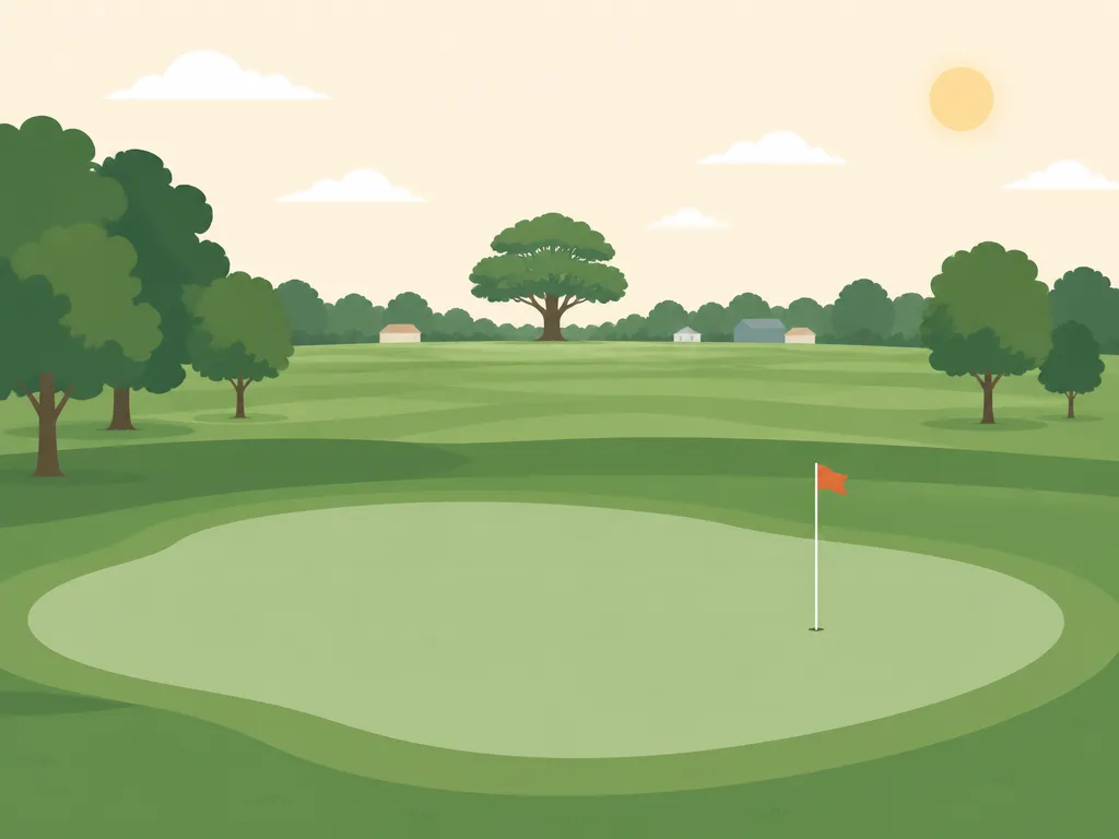 Illustration of Louse Creek Golf Course