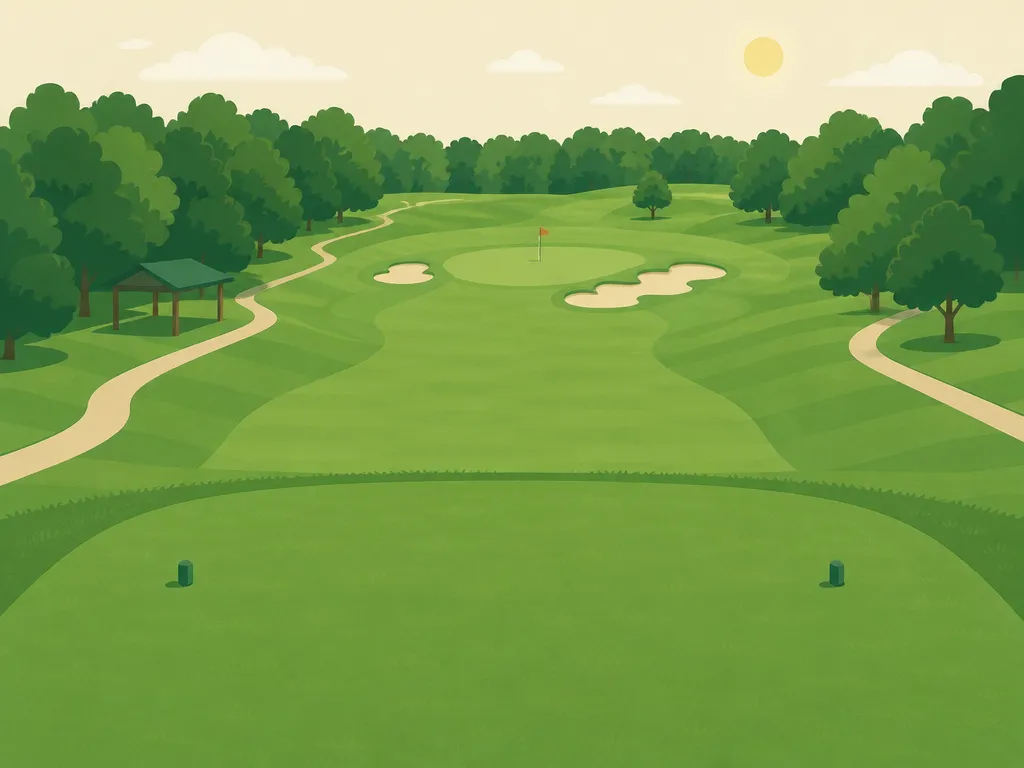 Illustration of Brookhill Golf Course