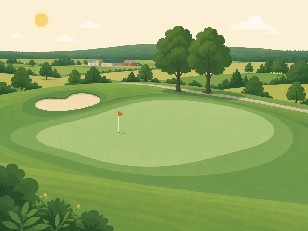 Illustration of Hiawatha Golf Club
