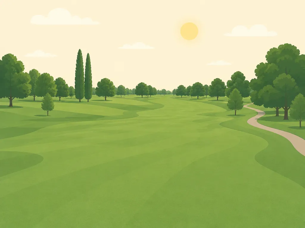 Illustration of Green Hills Golf Club