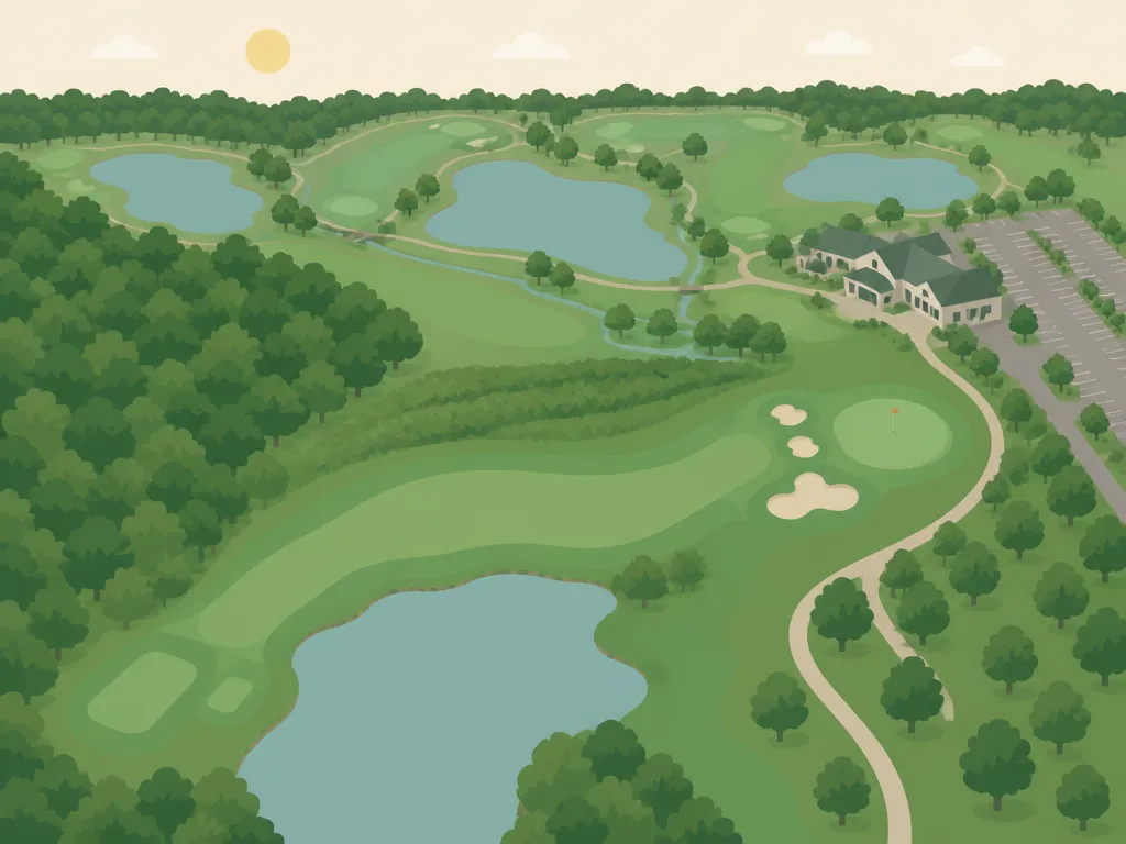 Illustration of Copper Creek Golf Club