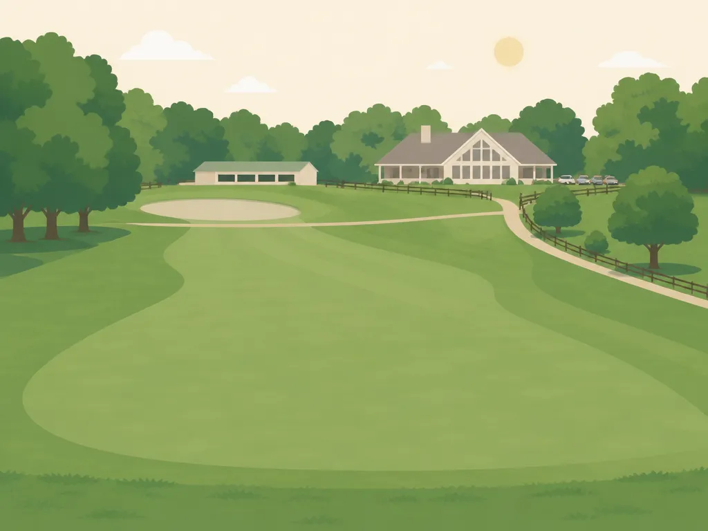Illustration of Hillcrest Golf Course