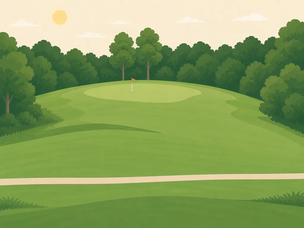 Illustration of Persimmon Hills Golf Course