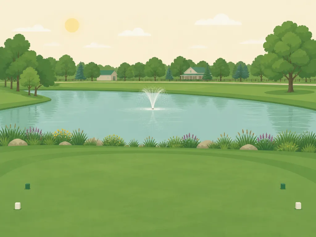 Illustration of Greenbush Golf Course