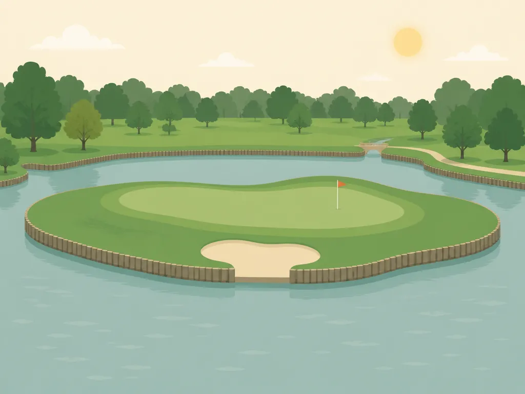 Illustration of Bartley Cavanaugh Golf Course