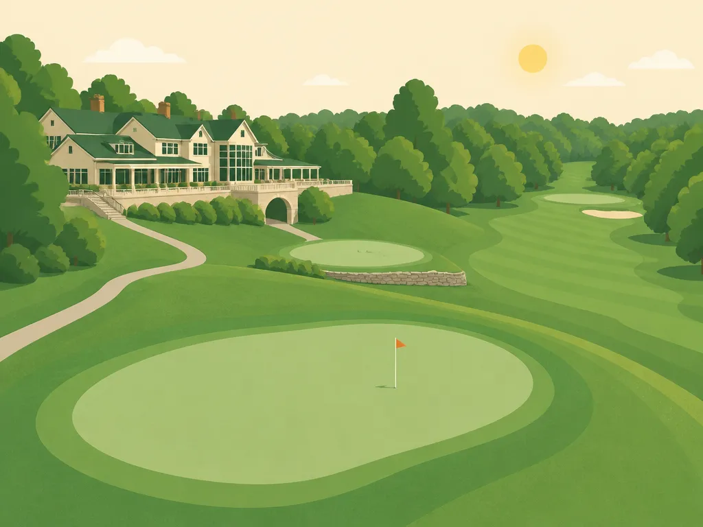 Illustration of North Hills Country Club