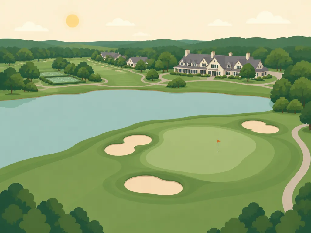 Illustration of Barnsley Resort