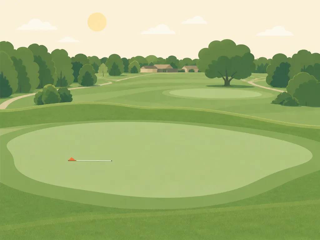 Illustration of El Zagal Golf Course